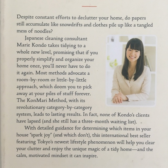 The Life Changing Magic of Tidying Up Marie Kondo - Picture 2 of 3